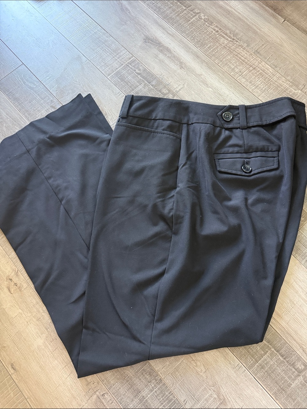 The Limited Black Straight-Leg Dress Trousers